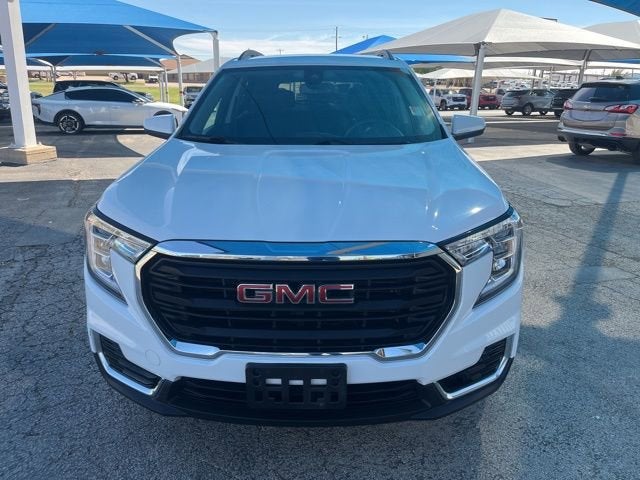 Used 2022 GMC Terrain SLE with VIN 3GKALMEV0NL110259 for sale in Anson, TX
